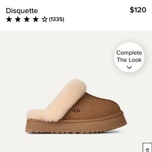 UGG Disquette Platform Slipper